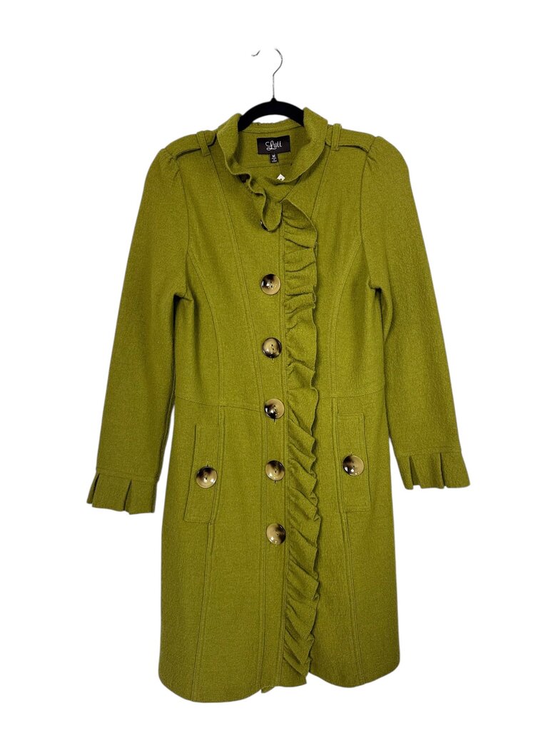 LUII FUFFLE WOOL COAT