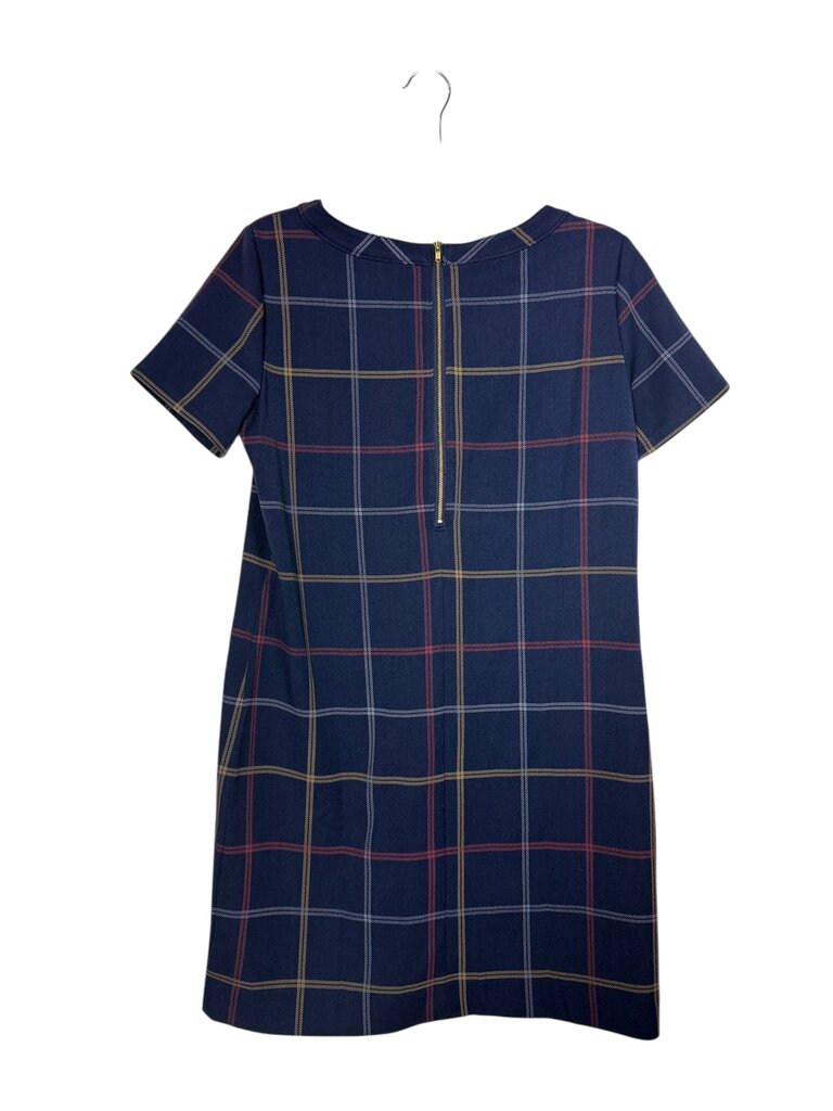 J. CREW PLAID SHIFT DRESS