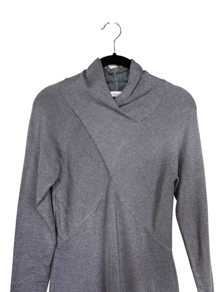 REISS SHIMMER KNIT DRESS