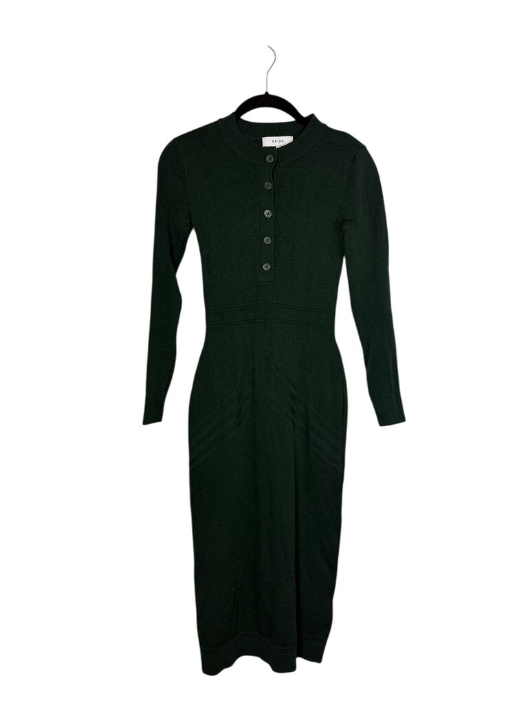 REISS FITTED KNIT DRESS