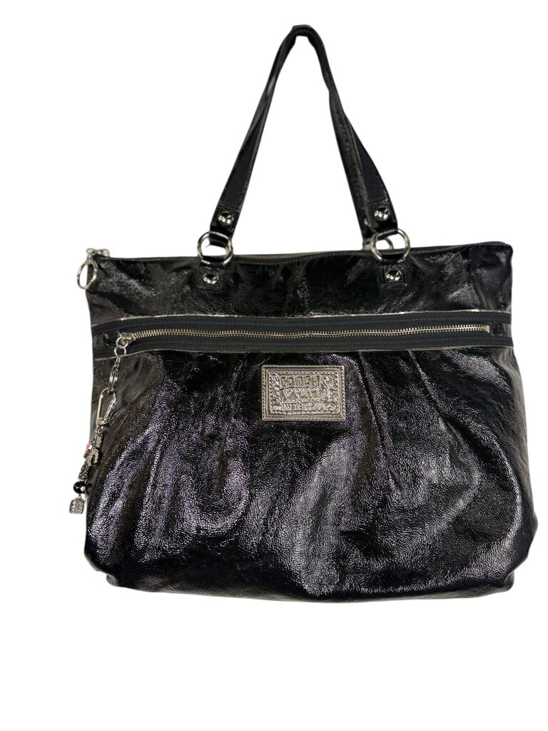 COACH POPPY EMBOSSED SHOULDER BAG