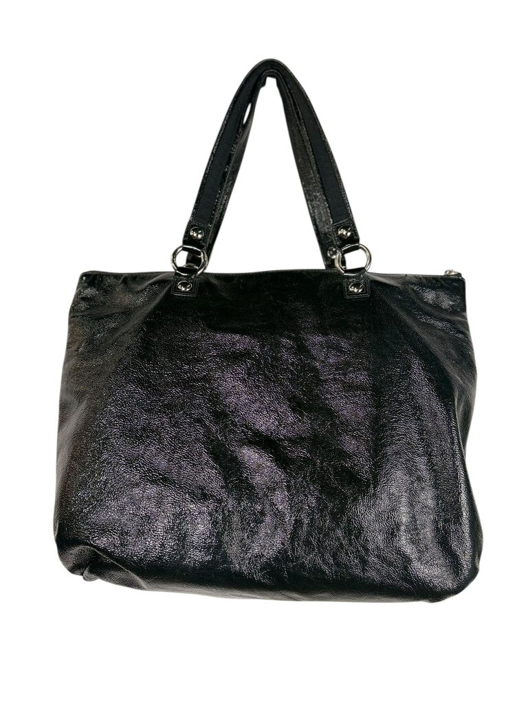 COACH POPPY EMBOSSED SHOULDER BAG