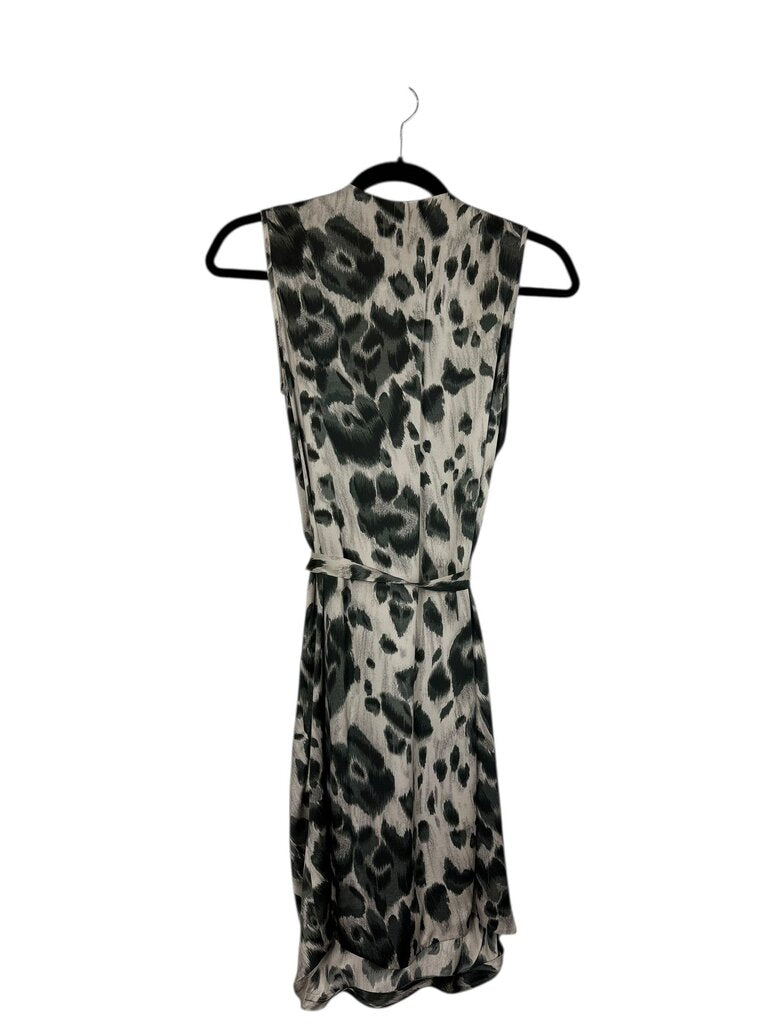 STELLA MCCARTNEY SILK TIE BELT DRESS