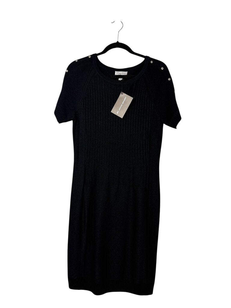 ST. JOHN SPORT KNIT WOOL DRESS