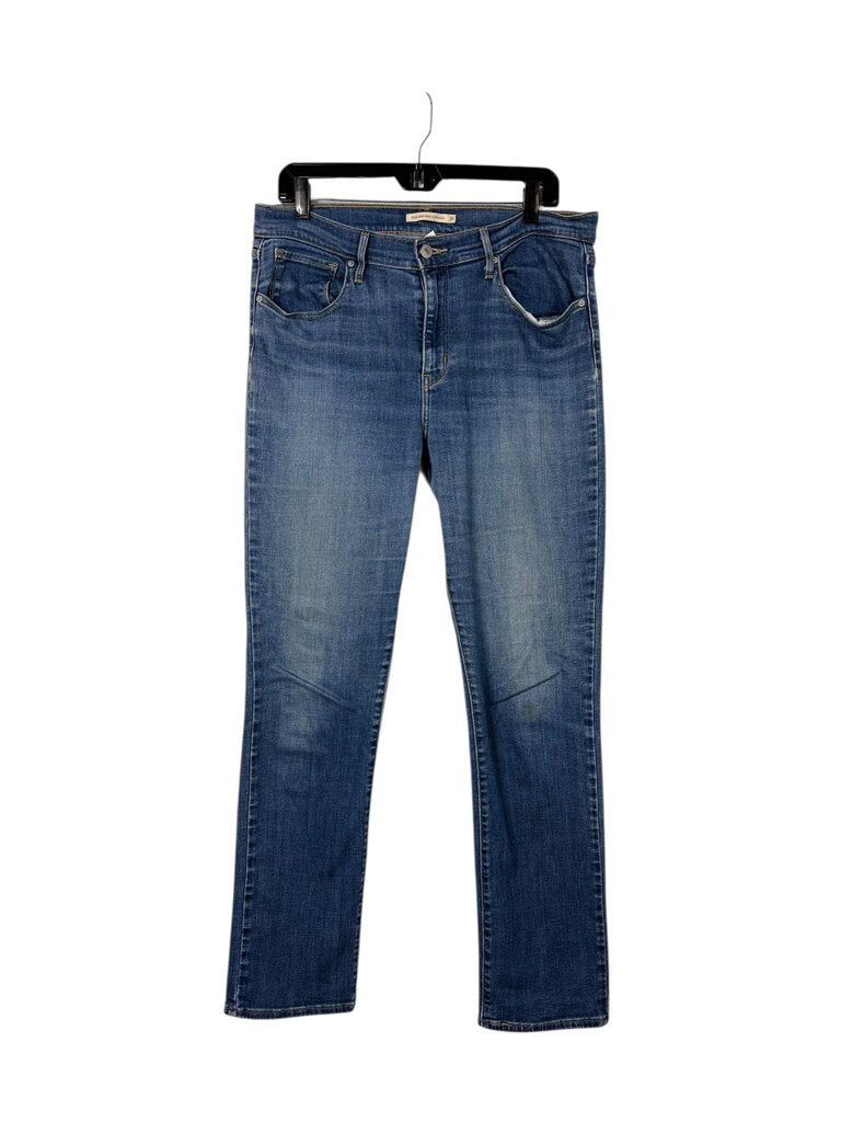 LEVI'S HIGH RISE STRAIGHT LEG JEAN