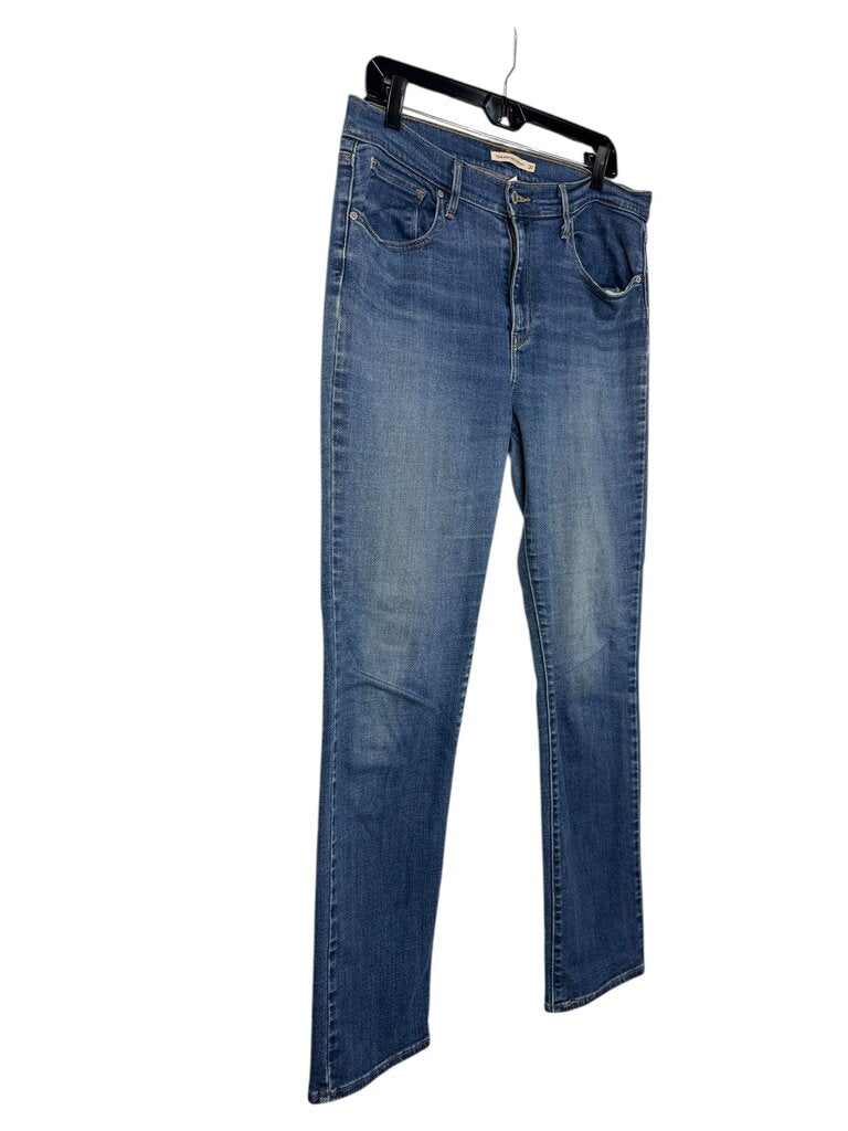 LEVI'S HIGH RISE STRAIGHT LEG JEAN