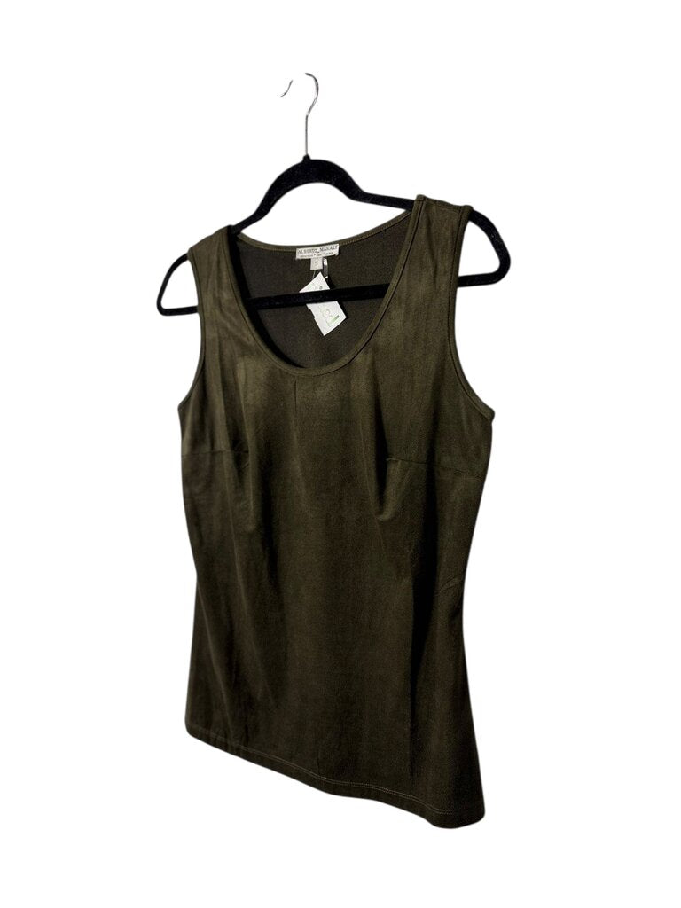 ALBERTO MAKALI ULTRASUEDE TANK