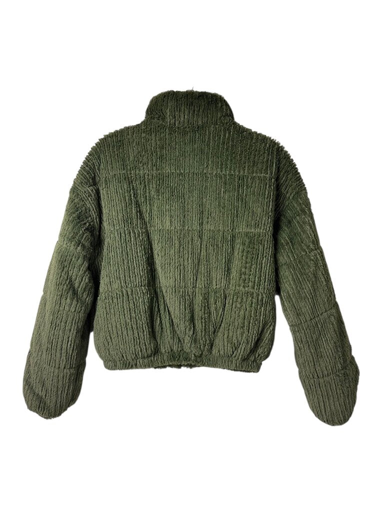 WILD FABLE FUZZY PUFFER JACKET