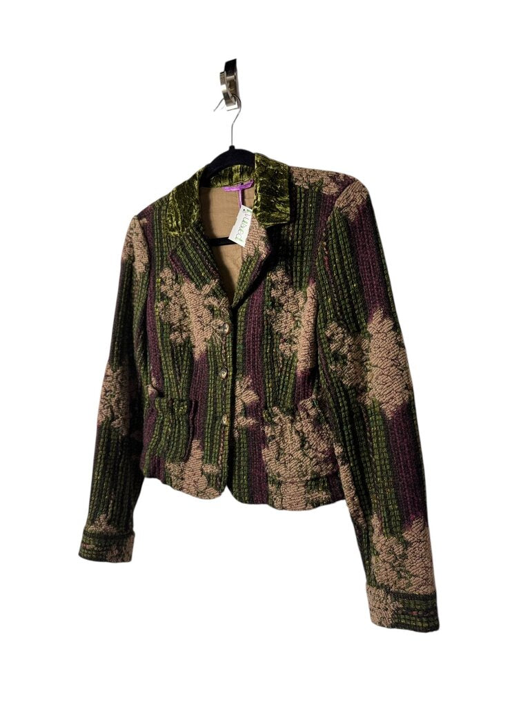 ETRO RUNWAY FALL 2004 WOOL TWEED JACKET