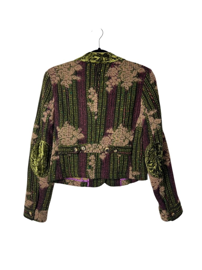 ETRO RUNWAY FALL 2004 WOOL TWEED JACKET