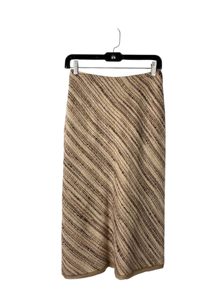 PRADA RUNWAY FALL 2000 WOOL/TWEED MIDI SKIRT