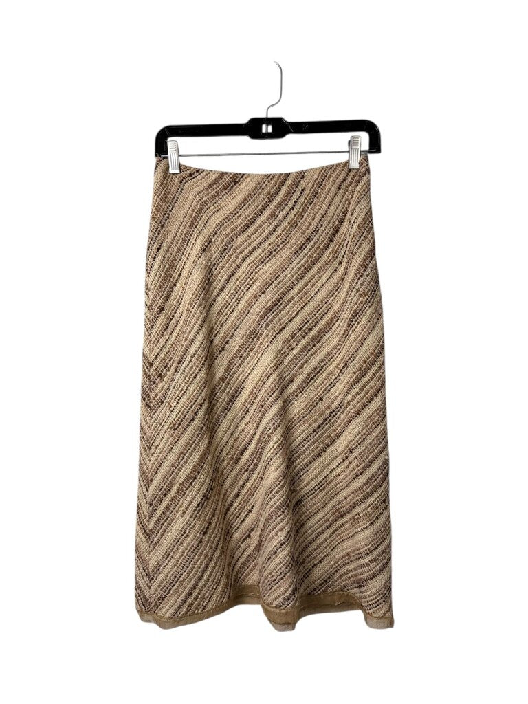 PRADA RUNWAY FALL 2000 WOOL/TWEED MIDI SKIRT