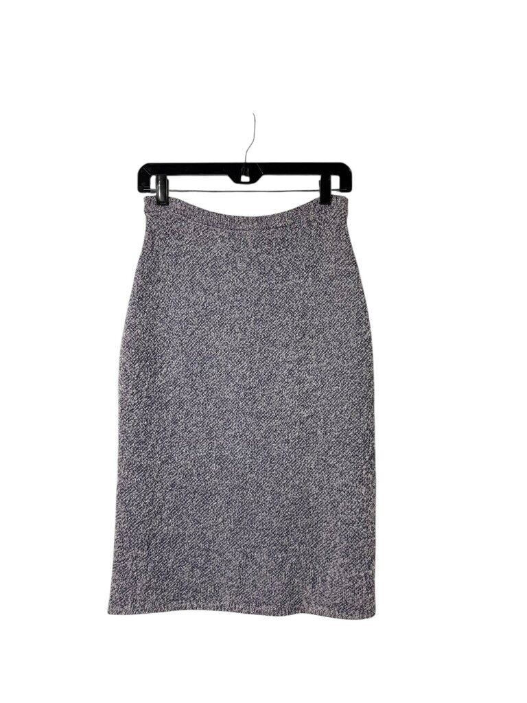 TSE CASHMERE/WOOL/MOHAIR FITTED SKIRT
