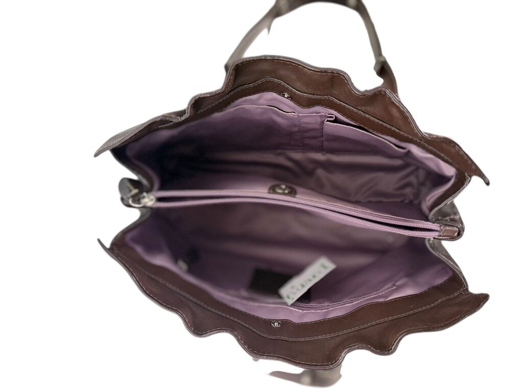 COACH PEBBLE LEATHER SHOULDER BAG