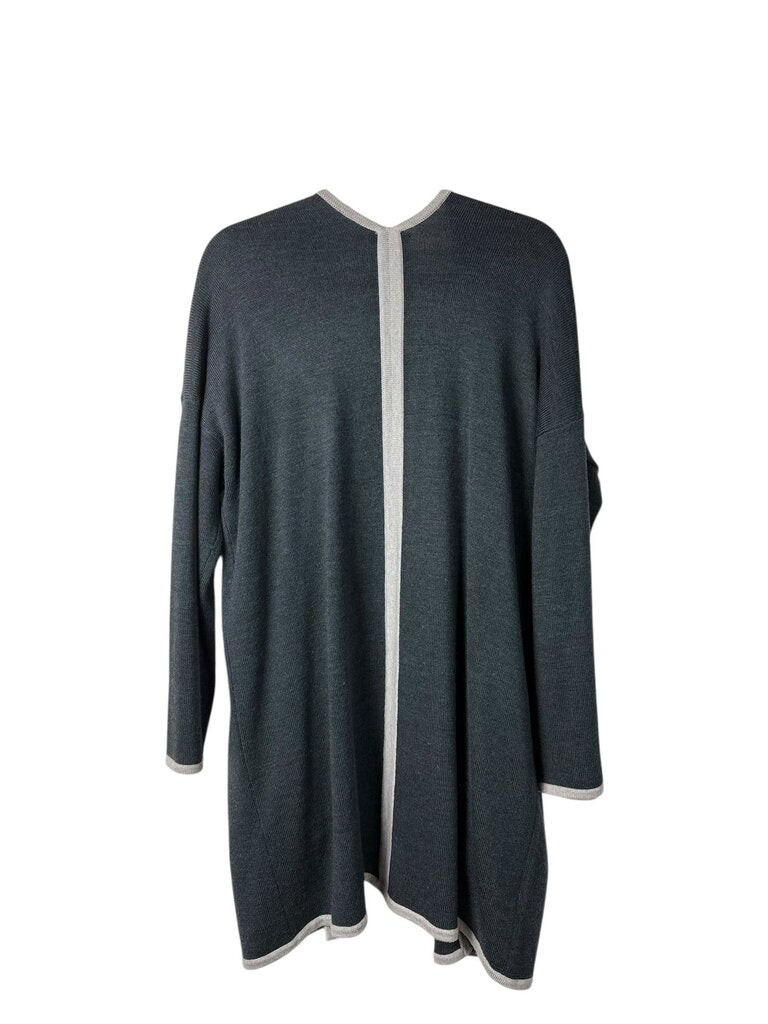 EILEEN FISHER ITALIAN YARN LONG TOPPER