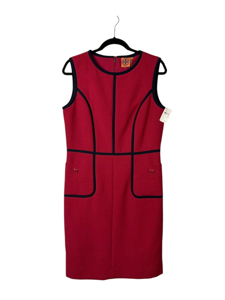 TORY BURCH PIPPED SHEATH DRESS