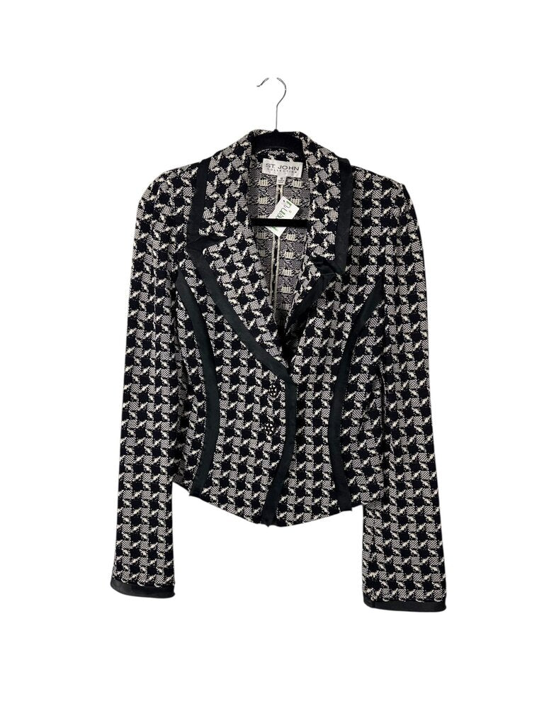ST. JOHN HOUNDSTOOTH BLAZER