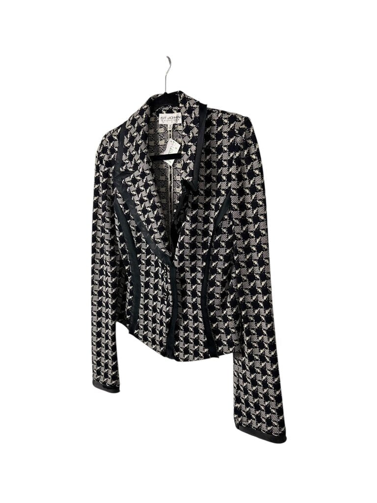 ST. JOHN HOUNDSTOOTH BLAZER