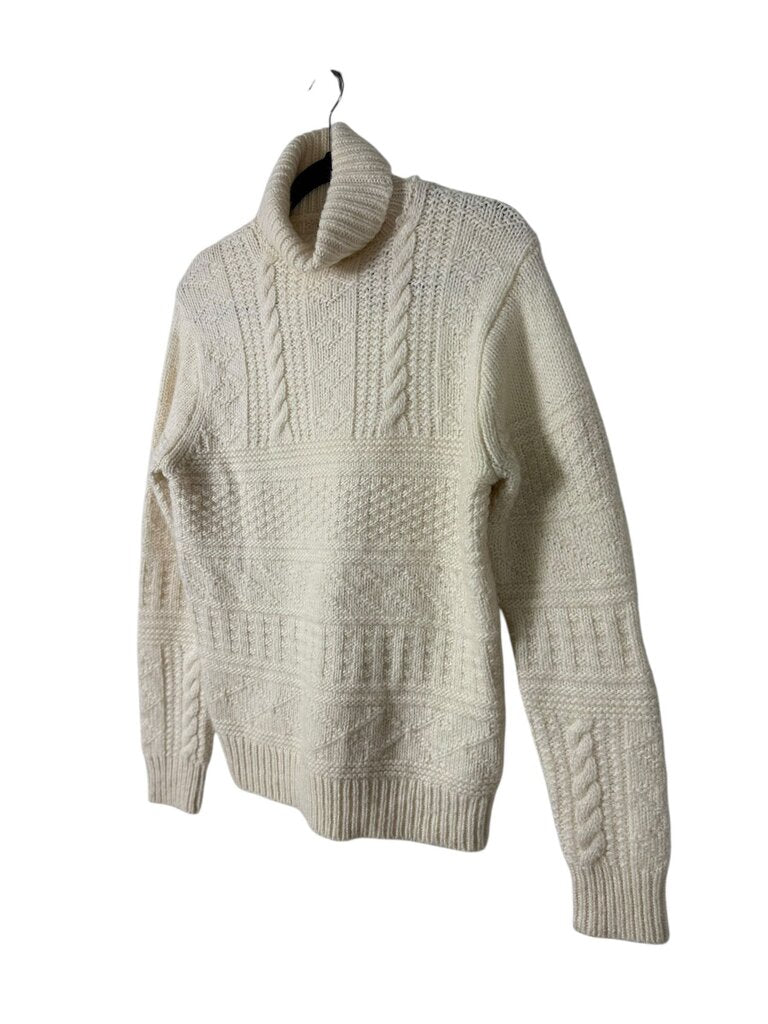 J. CREW WOOL BLEND TURTLENECK SWEATER