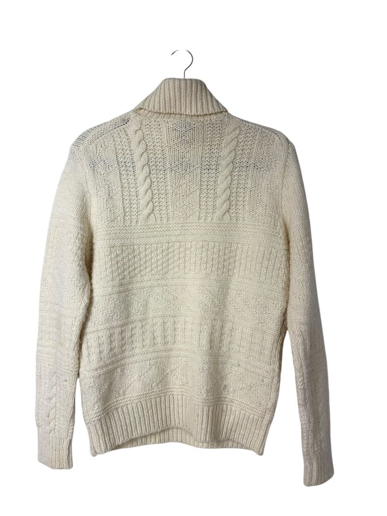 J. CREW WOOL BLEND TURTLENECK SWEATER