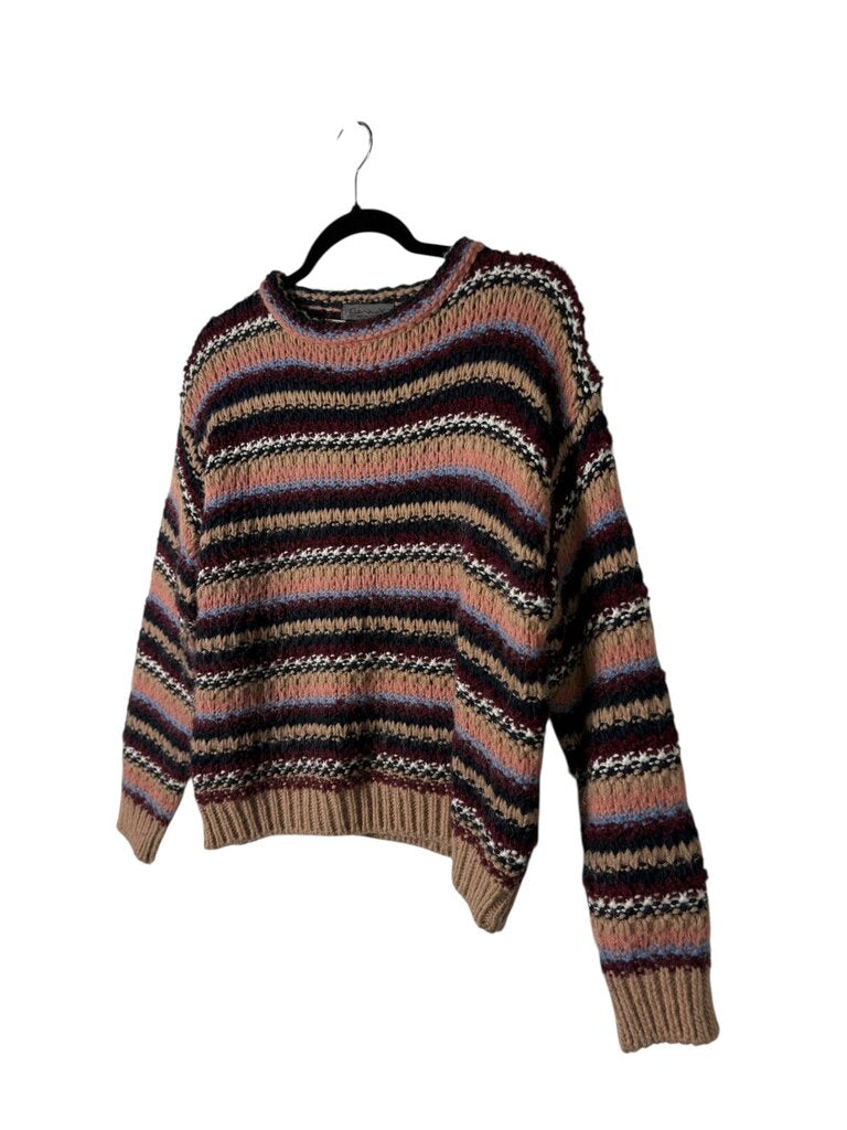 ELSAMANDA STRIPED KNIT SWEATER
