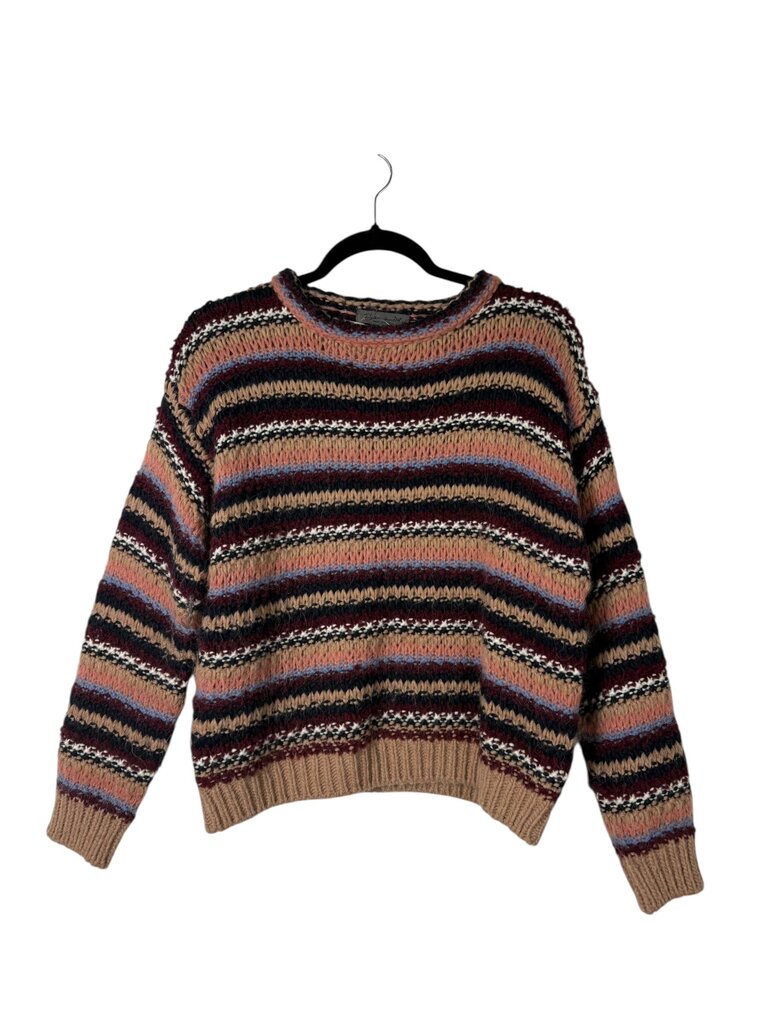 ELSAMANDA STRIPED KNIT SWEATER
