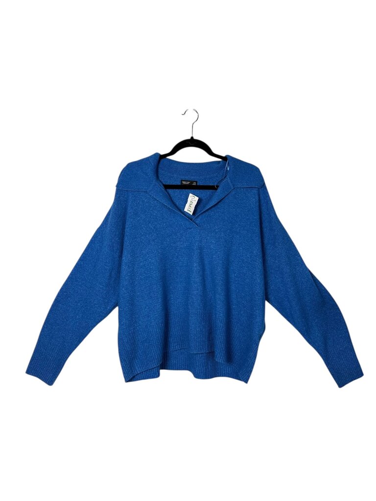 SIMPLY VERA VERA WANG COLLAR KNIT SWEATER
