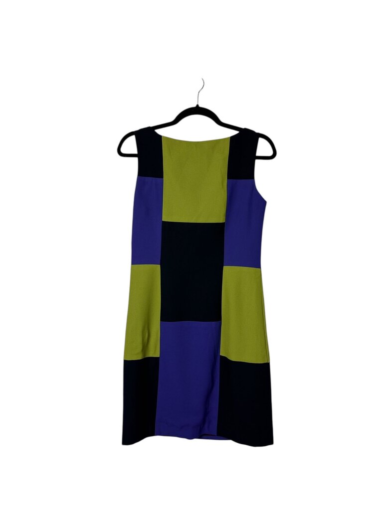 CASUAL CORNER COLOR BLOCK DRESS
