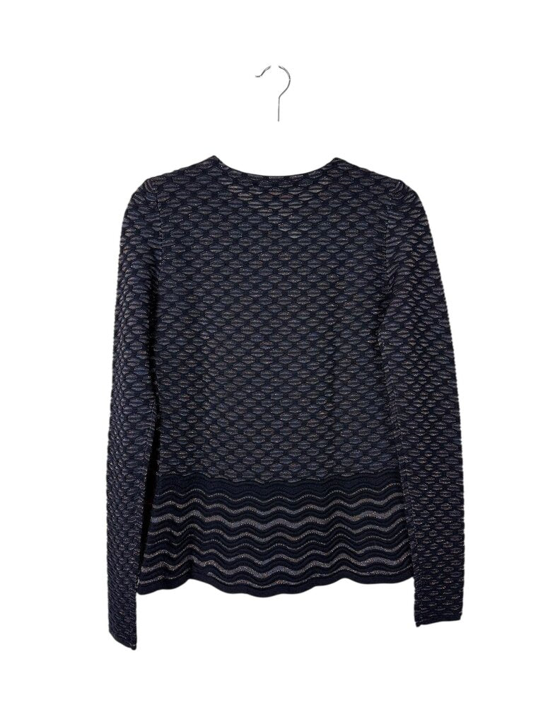 TROY BURCH SHIMMER PATTERNED TOP