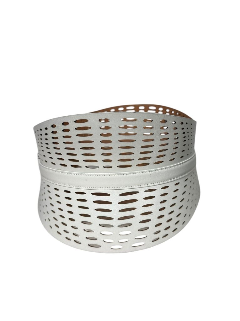 AZZENDINE ALAIA LASER-CUT BUSTIER BELT