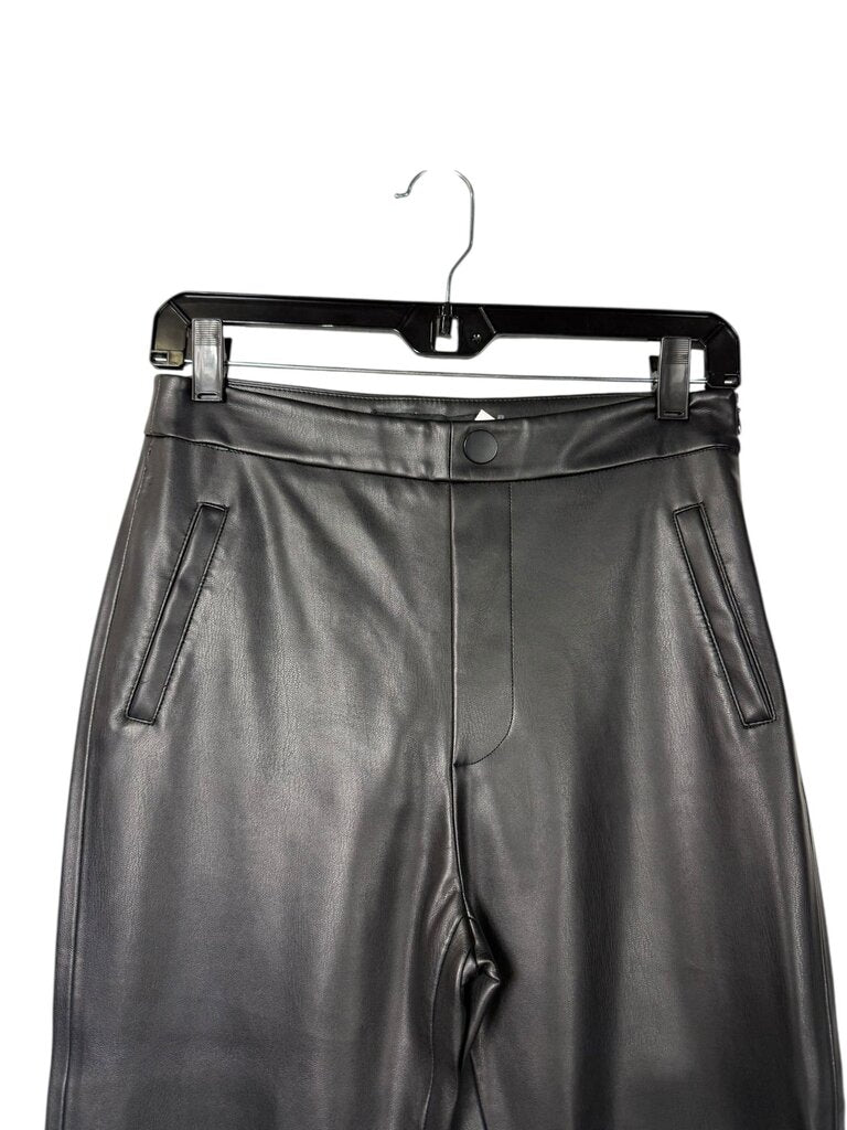 ZARA FAUX LEATHER LEGGINGS