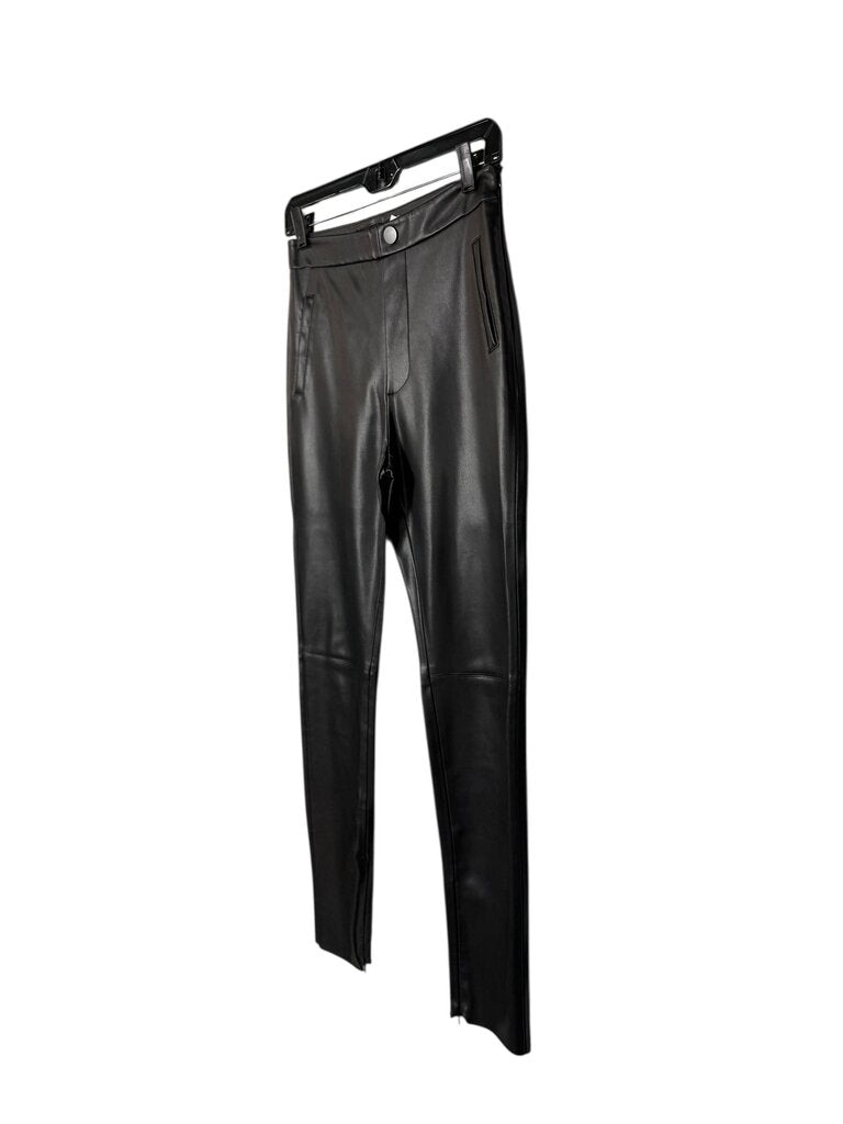 ZARA FAUX LEATHER LEGGINGS