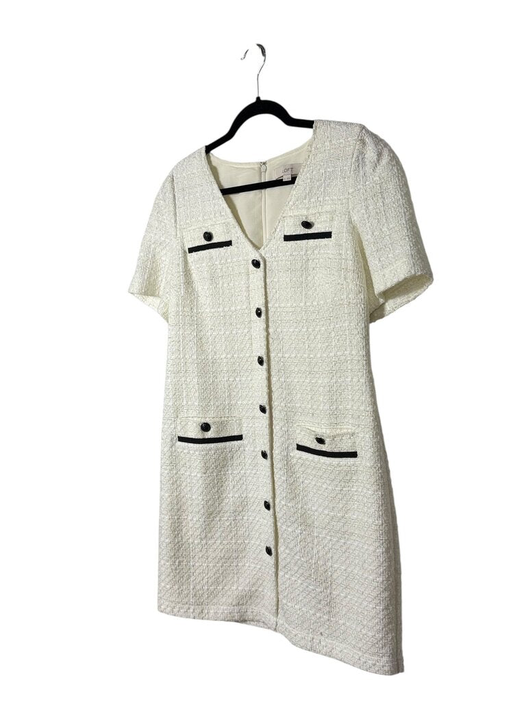 LOFT TWEED SHIFT DRESS