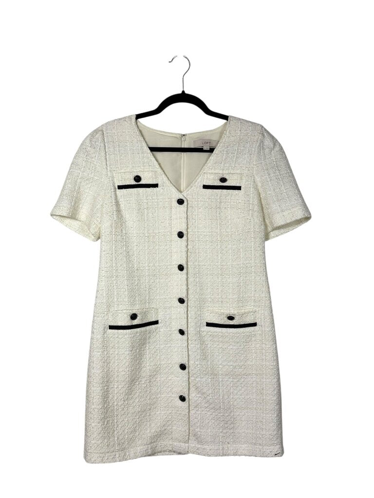 LOFT TWEED SHIFT DRESS