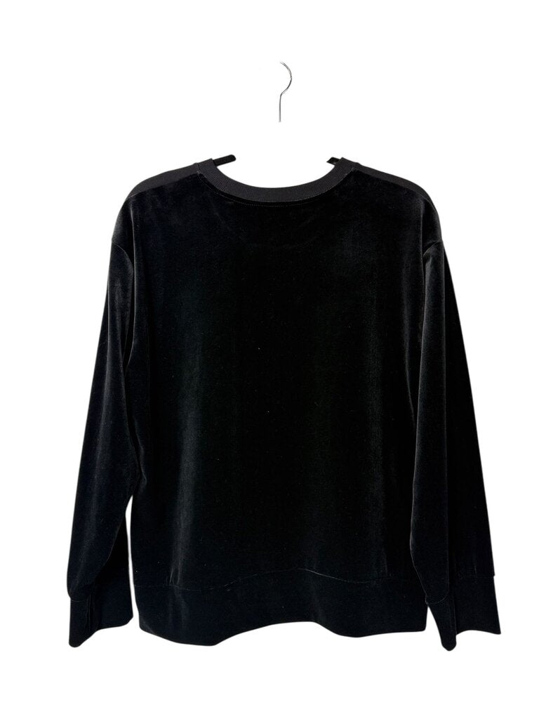 ATHLETA VELVET INSETS SWEATER