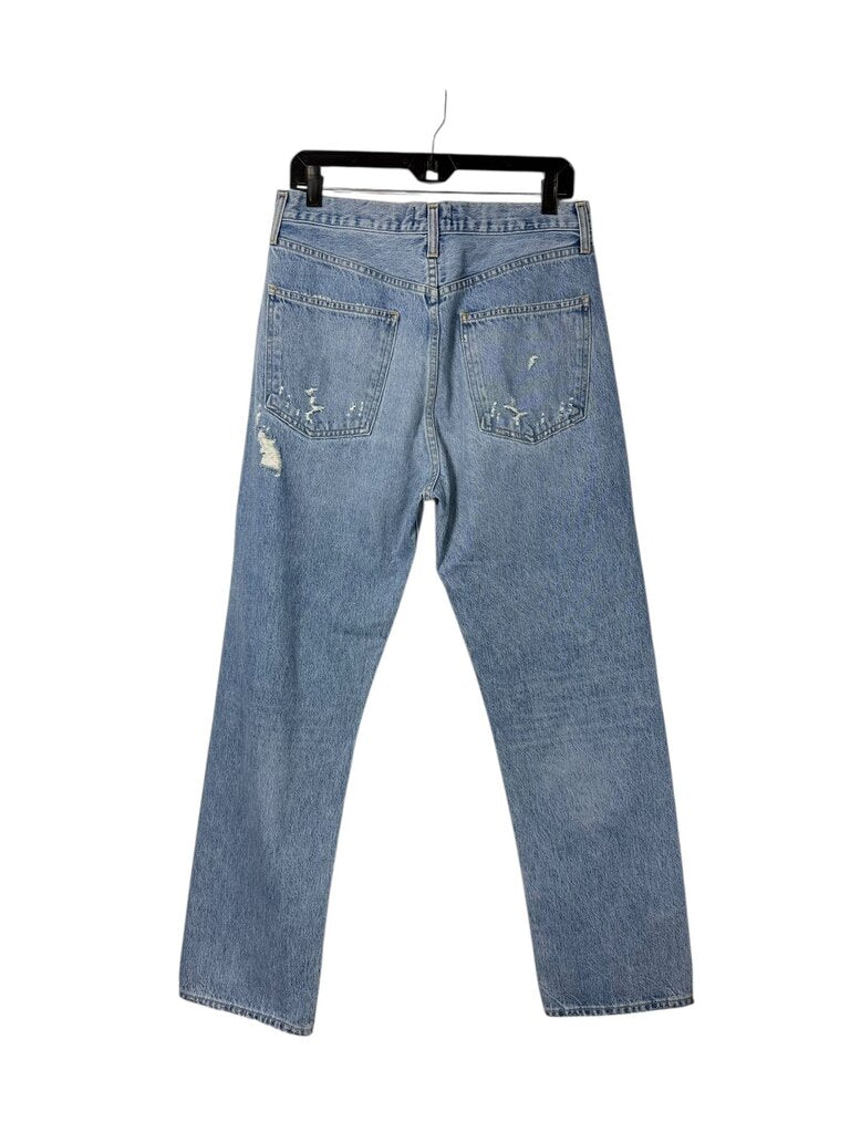 AGOLDE HIGH RISE DISTRESSED JEAN