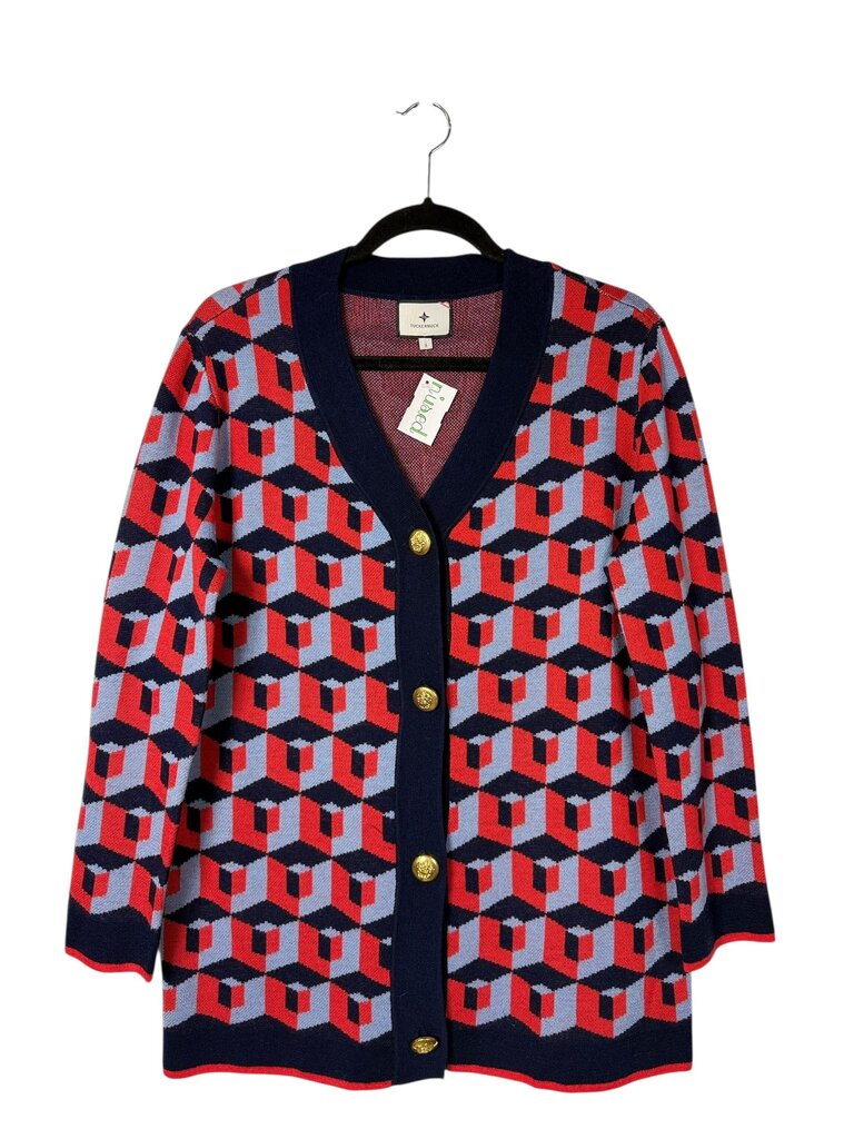 TUCKERNUCK PRINTED LONG CARDIGAN