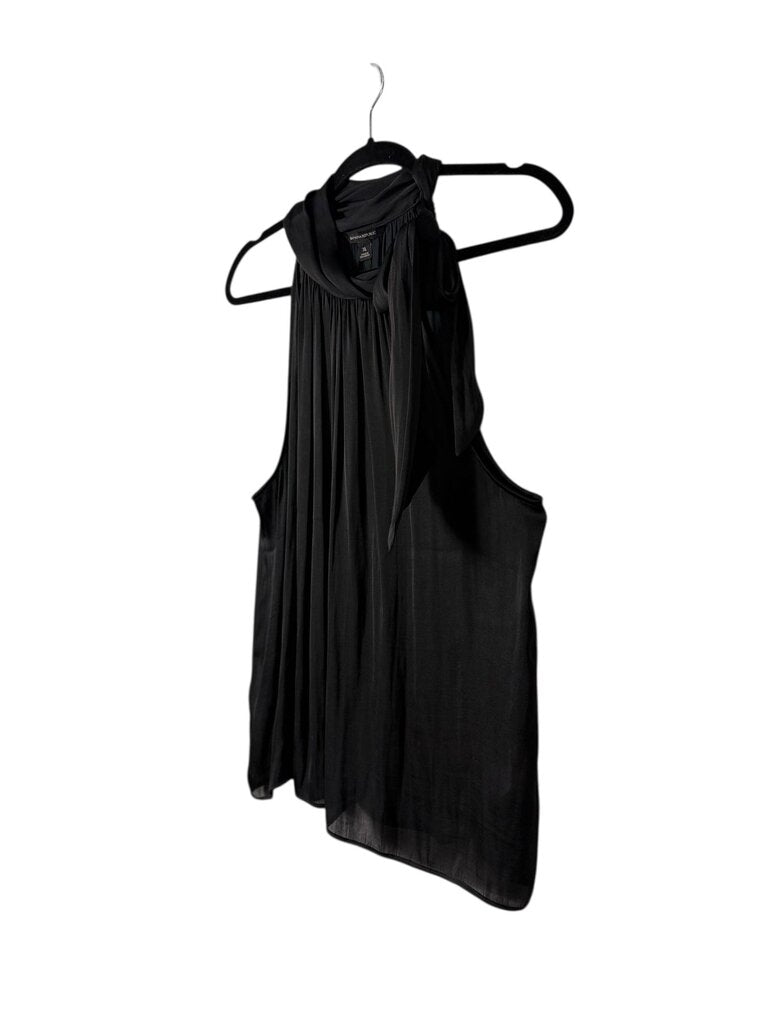 BANANA REPUBLIC TIE NECK SLEEVELESS BLOUSE