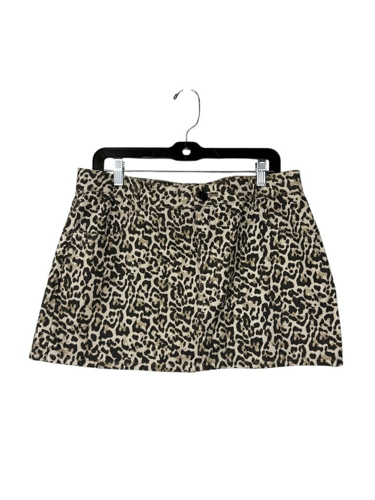SINCERELY JULES ANIMAL PRINT MINI SKIRT