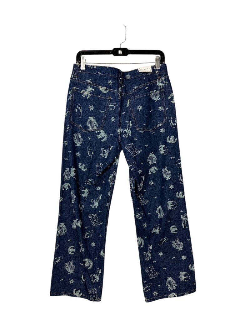 CALI 1850 WESTERN PATTERN JEANS