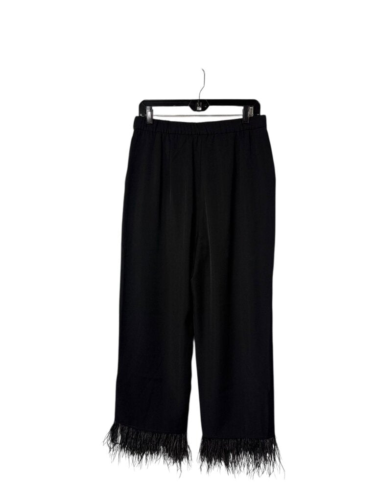 WAYF FEATHER HEM TROUSERS