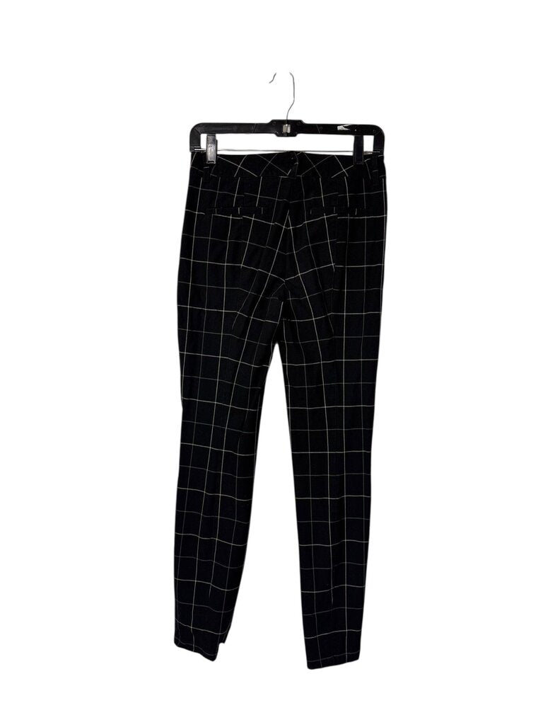 NANETTE LEPORE WINDOW PLAID TROUSERS