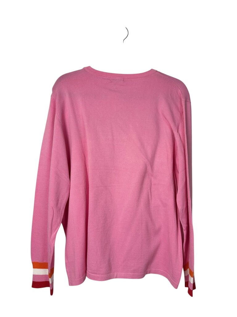 BRAVE + TRUE LOVE COLOR BLOCK SWEATER