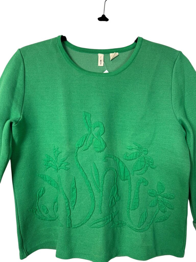 MOTH FLORAL PRINT TOP