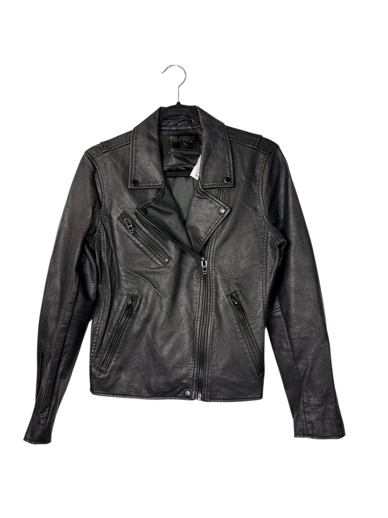 BLANKNYC VEGAN LEATHER MOTO JACKET