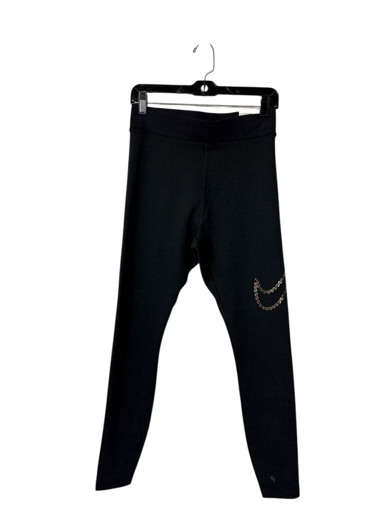 NIKE METALLIC SWOOSH LEGGINGS