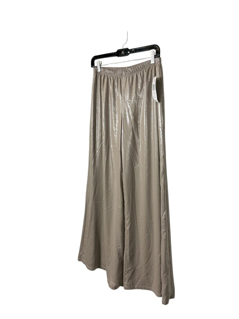 S, LEVINE SHIMMER FLOWY PANTS