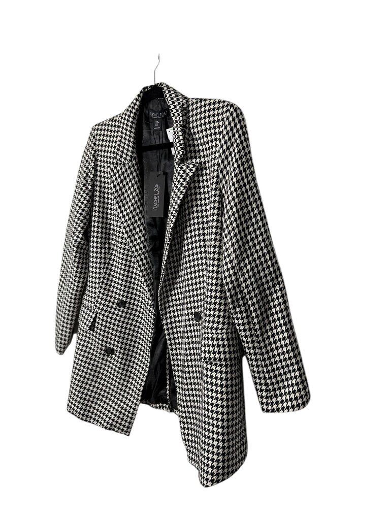 RACHEL ZOE HOUNDSTOOTH OPEN BLAZER