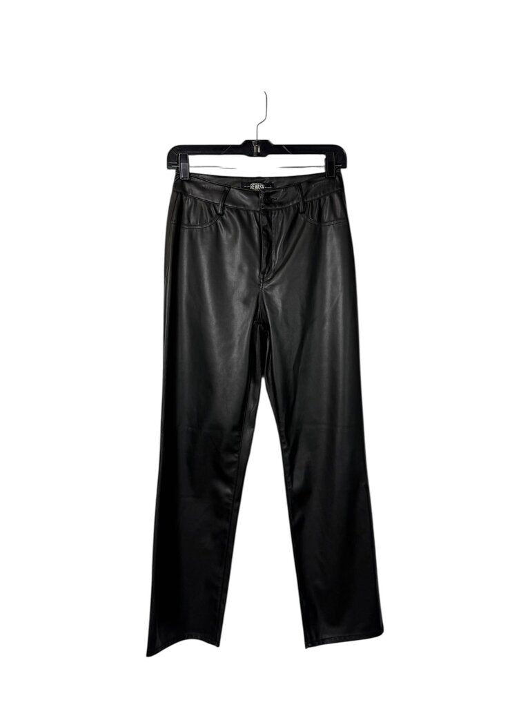 REWASH VEGAN LEATHER PANTS