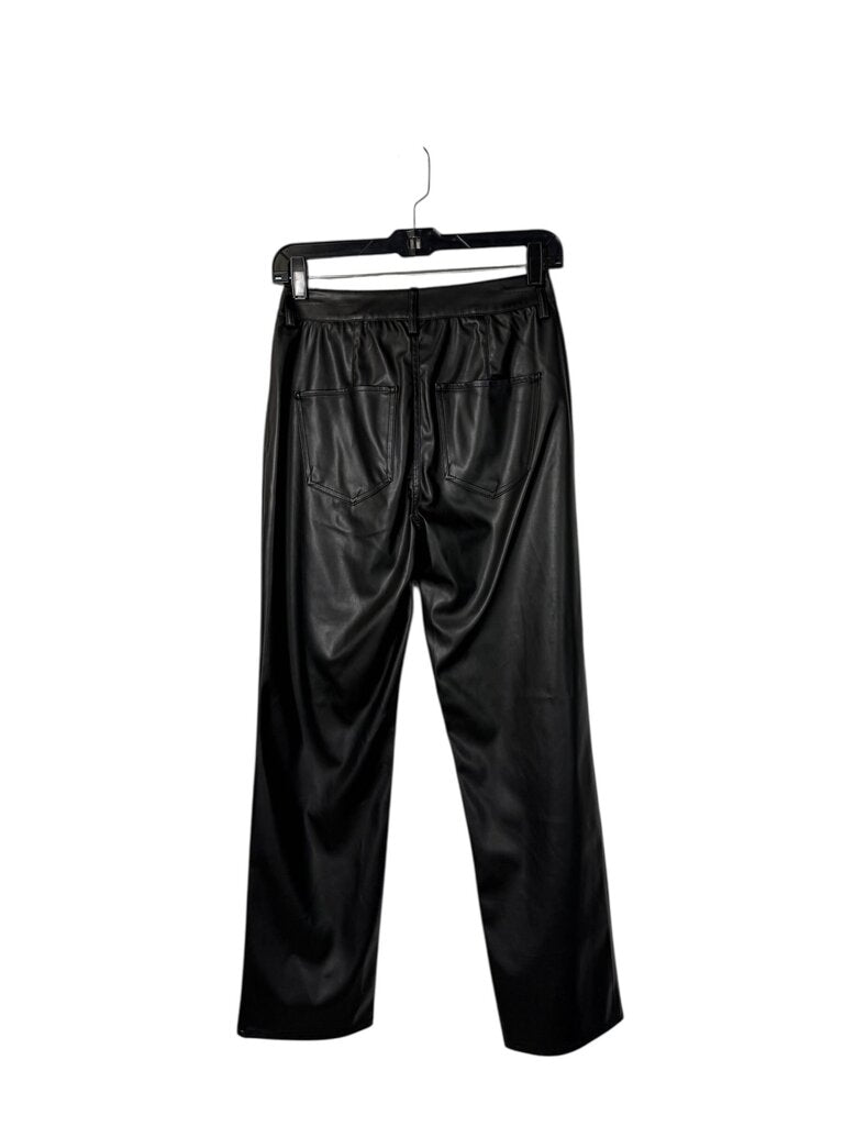 REWASH VEGAN LEATHER PANTS
